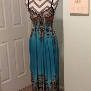 👗👠SALE 3 for 20 👠👗Bailey Blue maxi dress